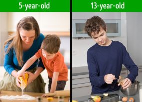 Trước 13 tuổi trẻ phải biết nấu ăn cơ bản