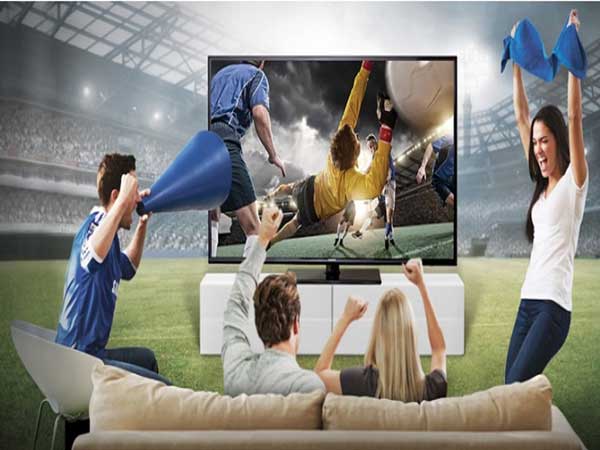 Xem bóng đá bằng hình thức Tivi có chất lượng hình ảnh sống động