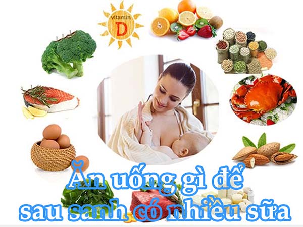 Bà đẻ nên ăn gì để nhiều sữa?