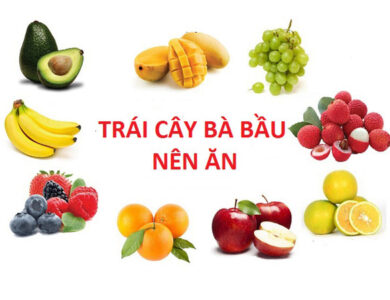 Những loại trái cây tốt cho bà bầu