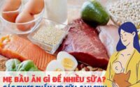 Chế độ dinh dưỡng hợp lý cho bà đẻ sau sinh