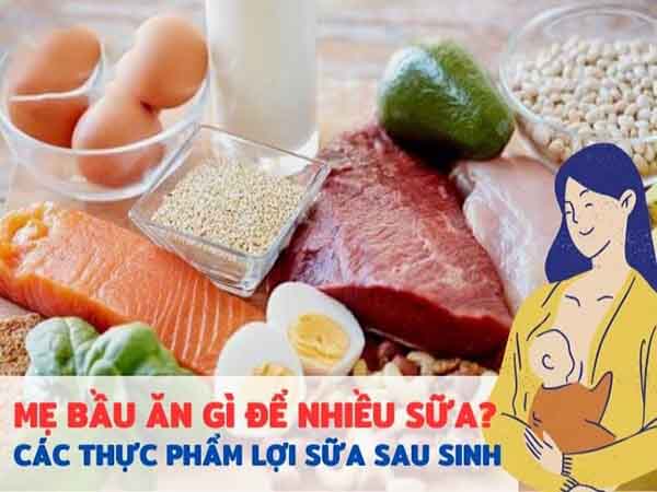 Chế độ dinh dưỡng hợp lý cho bà đẻ sau sinh