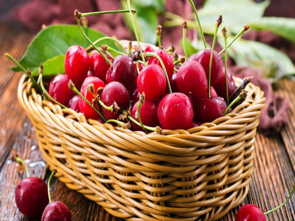 So sánh Cherry với các loại trái cây khác