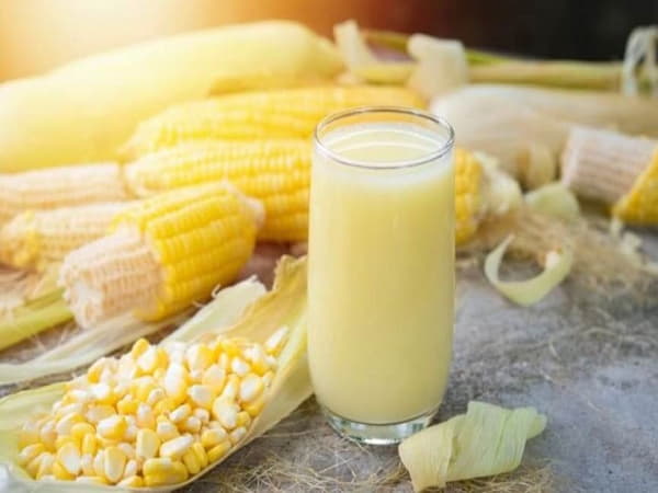 Uống sữa bắp có giảm mỡ bụng không