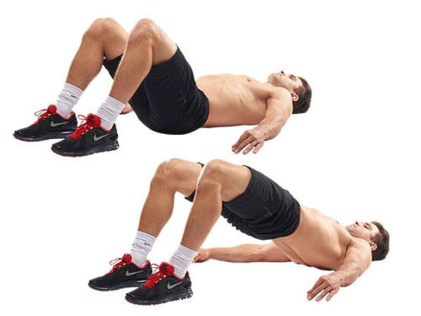 Bài tập tác động trực tiếp lên vùng mông